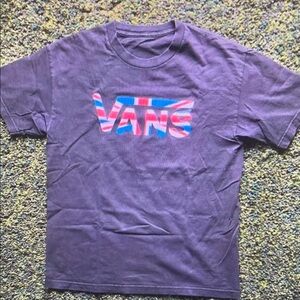 Vans Purple Short Sleeve Tee